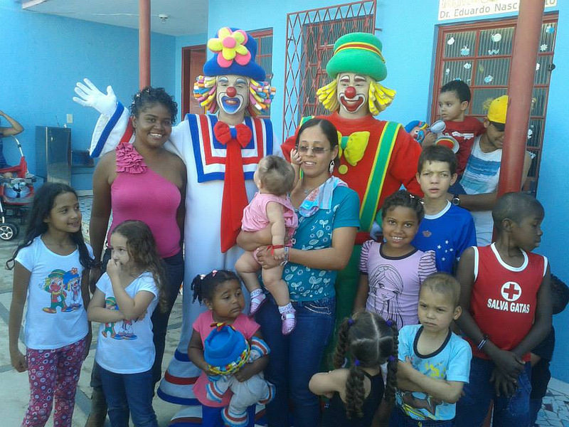 Visita crianças da CAPE ao Instituto Educacional Sete Anões